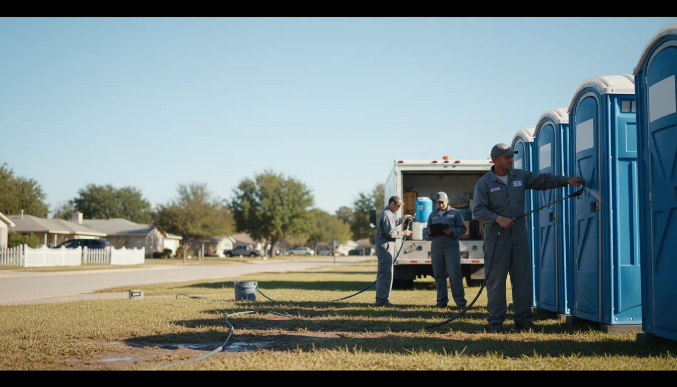Long-Term Portable Toilet Rental in Live Oak, CA near me
